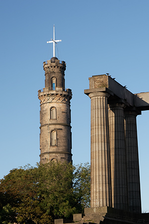 Nelson Monument in Edinburgh