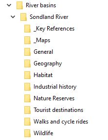 Research folders